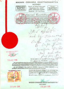 Affidavit Regurding Staff D El Ed (1)